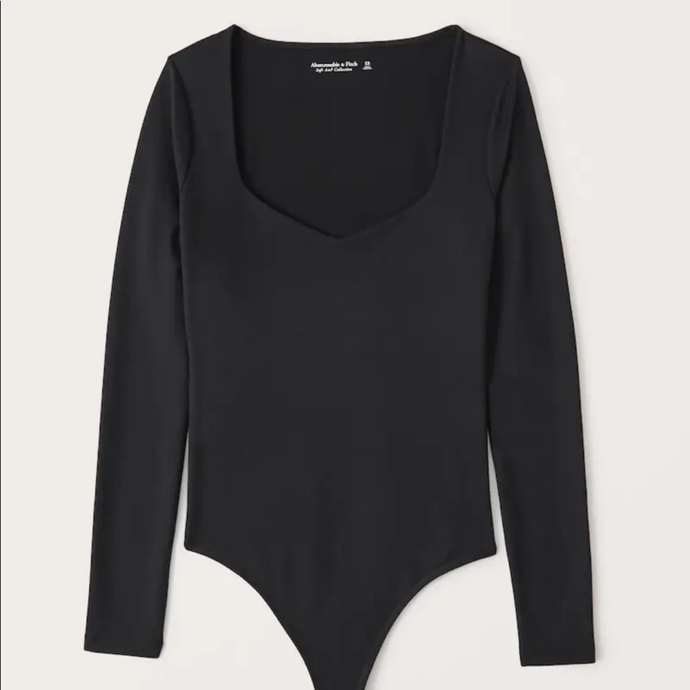Abercrombie double layered sweetheart bodysuit